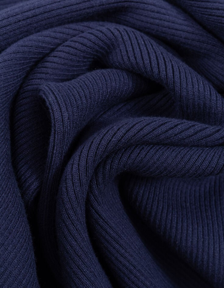 I.Code navy ribbed tube dress-8 I.Code navy ribbed tube dress-8