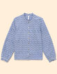 Zwarte blouse ecru borduursels I.Code-7