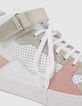 Sneakers hautes pink, blanc, beige I.Code-5