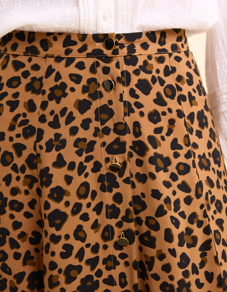 Mittellanger I.Code-Rock mit Leopardenmuster-6