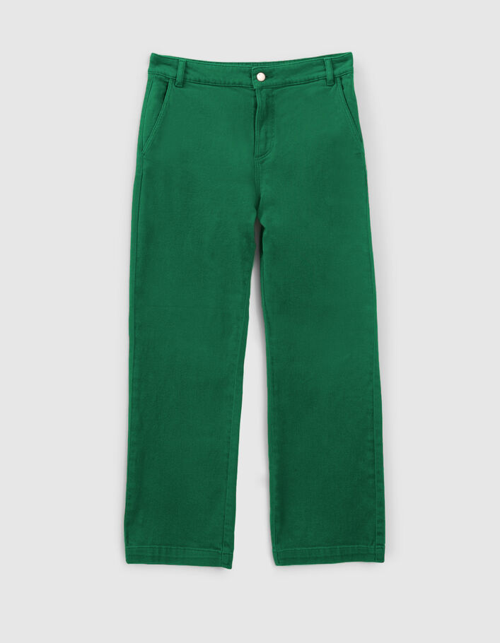 I.Code meadow green flared jeans - I.CODE
