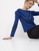 Blauer Pullover I.Code-2