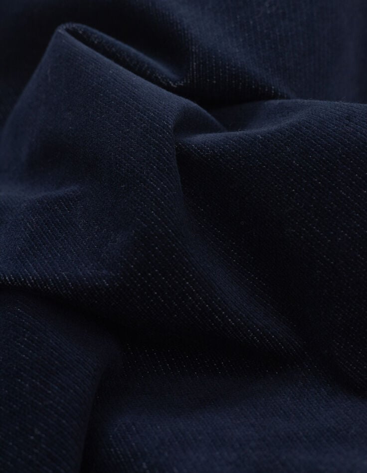 Pantalon marine velours effet denim I.Code-7 Pantalon marine velours effet denim I.Code-7