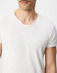Wei&szlig;es Herren-T-Shirt L'Essentiel-4