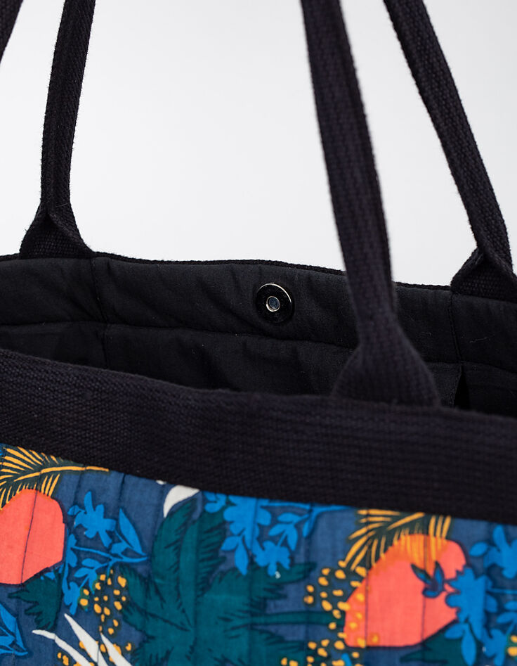 Sac cabas marine imprimé exotique I.Code-4