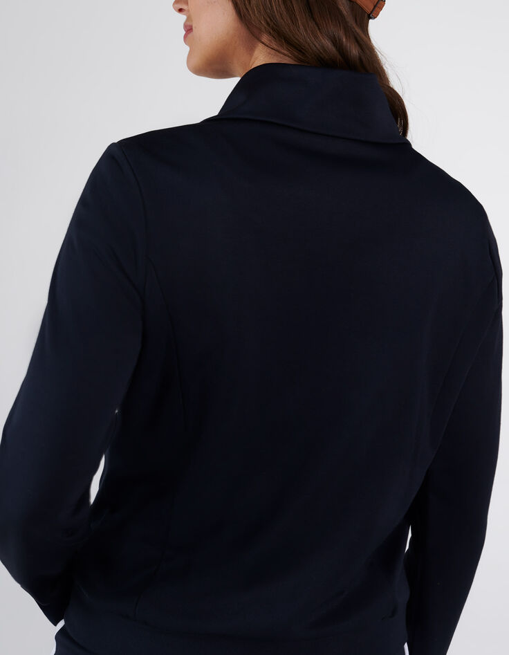 Veste de jogging marine zippée I.Code-3 Veste de jogging marine zippée I.Code-3