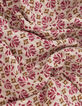 Robe écrue imprimé fleurs indiennes roses I.Code-9