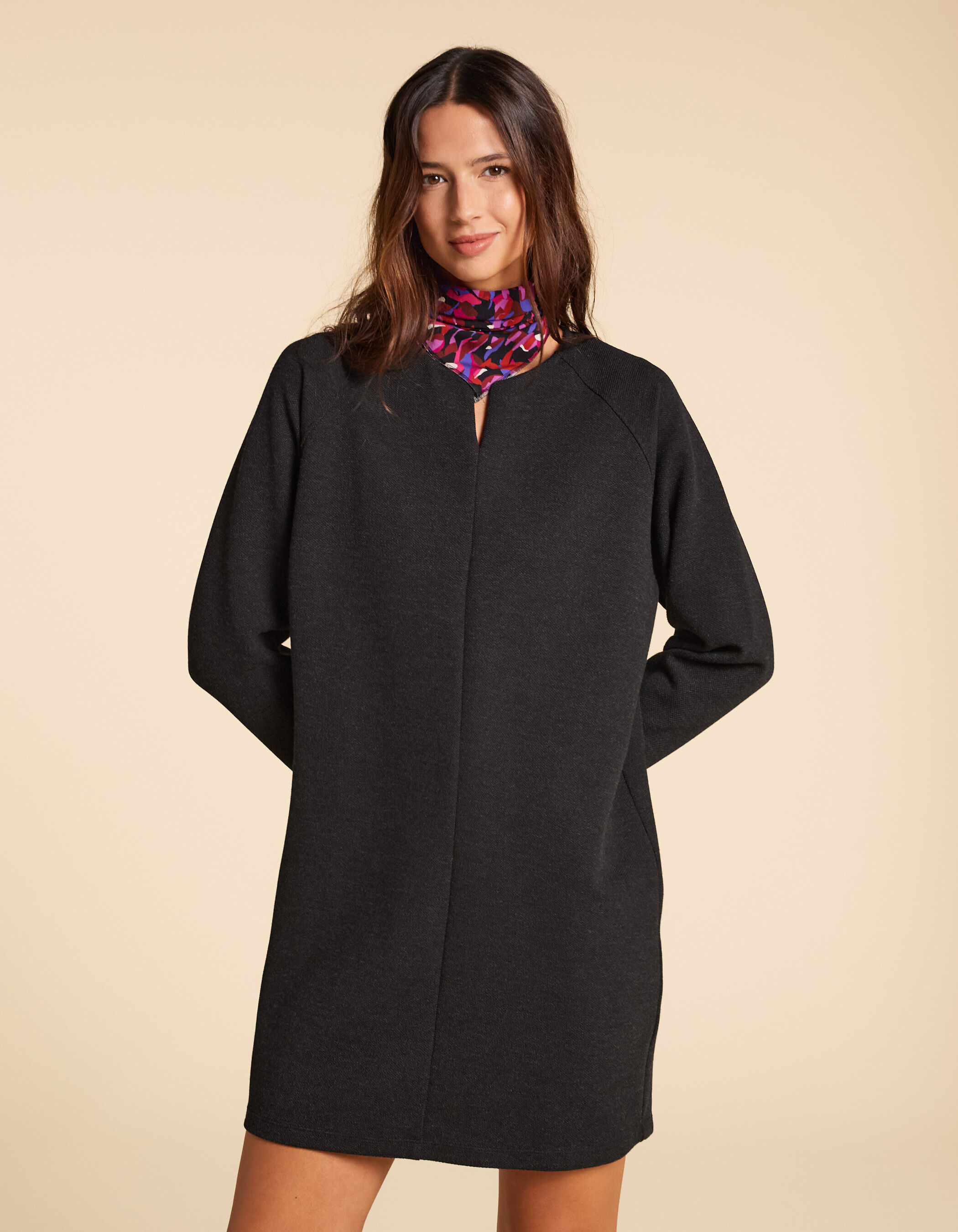 Jurk antraciet on sale