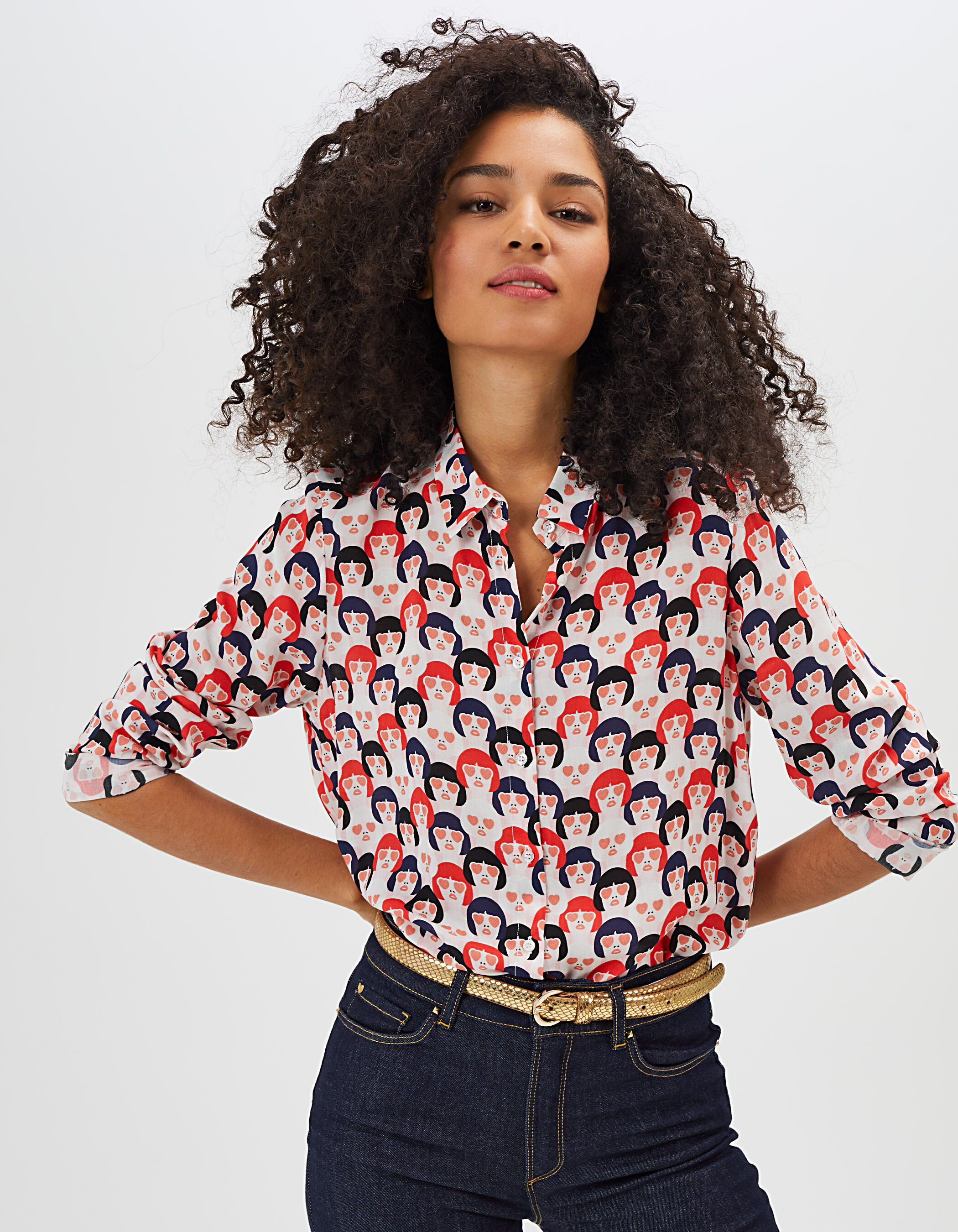 Chemise visage new arrivals