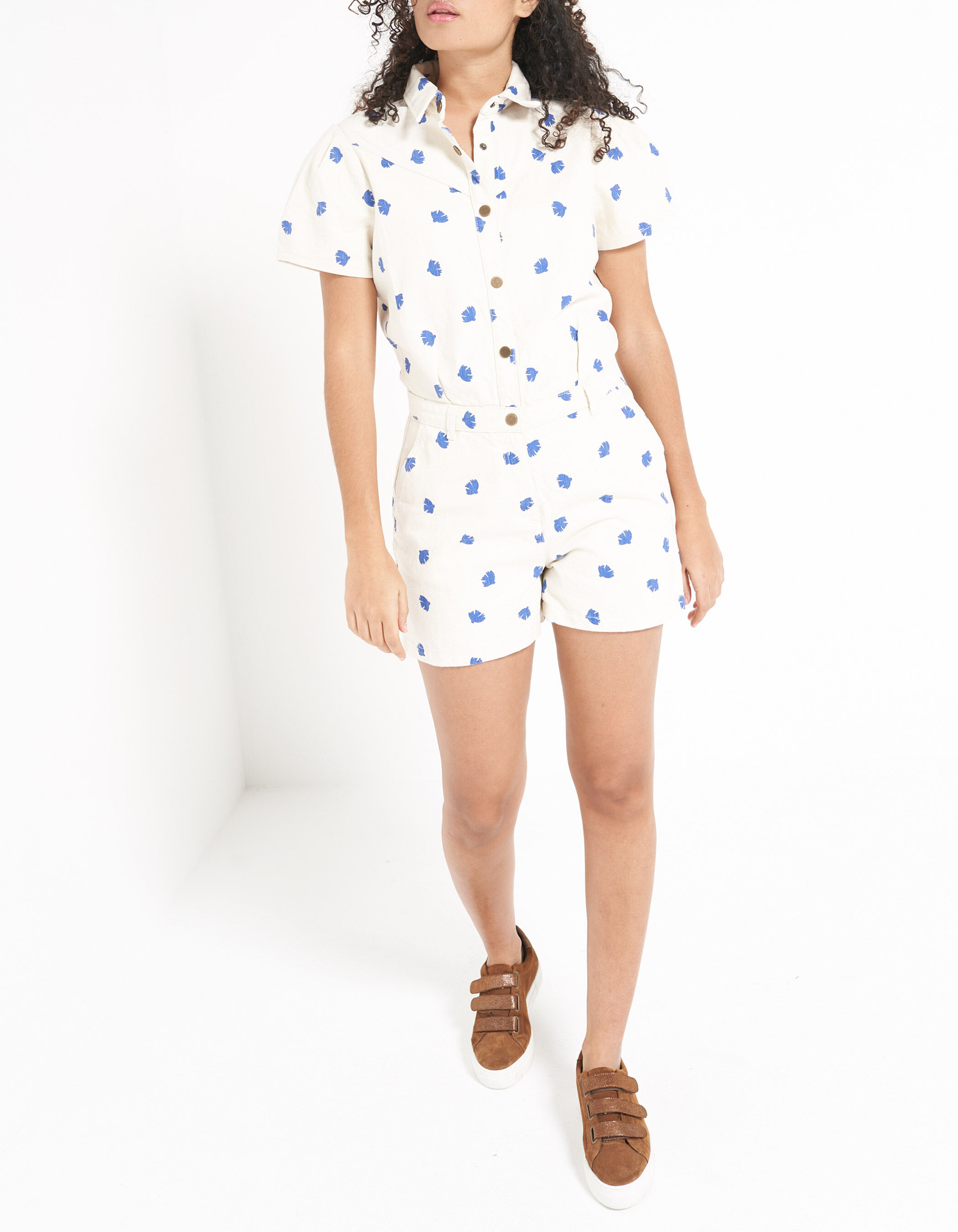 Combi short en hotsell jeans