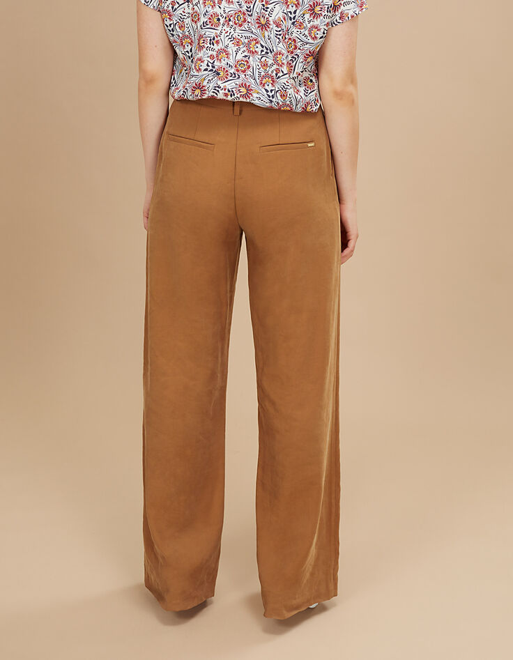Pantalon large camel I.Code-3