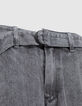 Graue Baggy-Damenjeans aus Lyocell&reg; im Crop-Schnitt-7