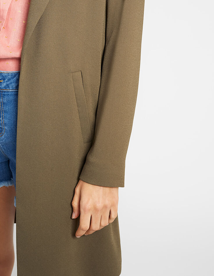 Trench kaki fluide I.Code-5