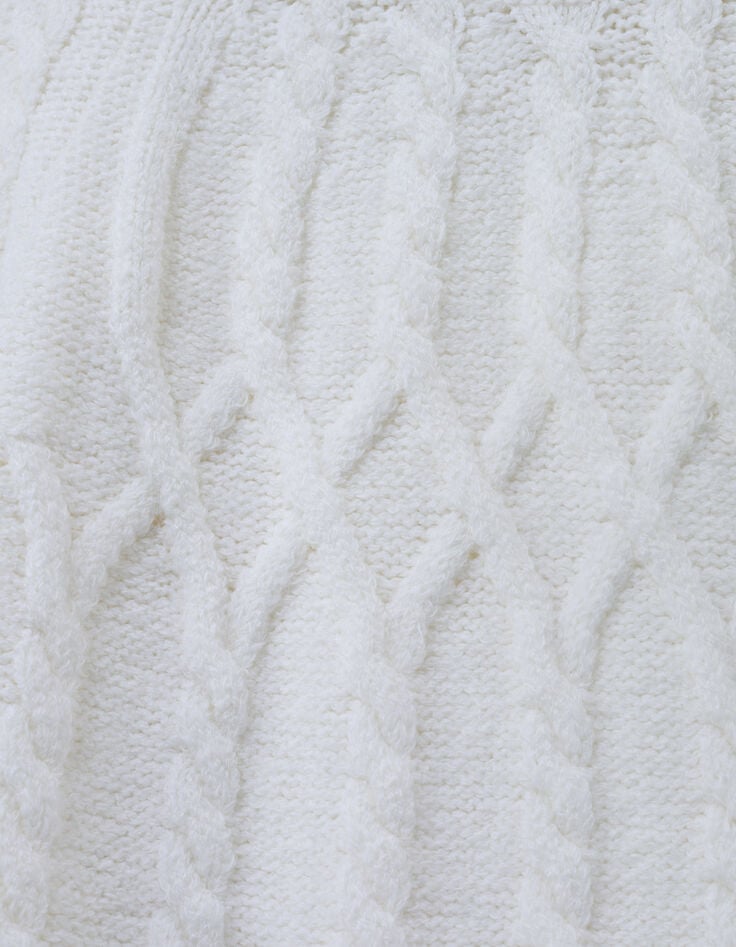 I.Code ecru cable knit sweater-9 I.Code ecru cable knit sweater-9