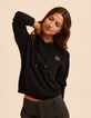 I.Code black lurex knit hoodie-1