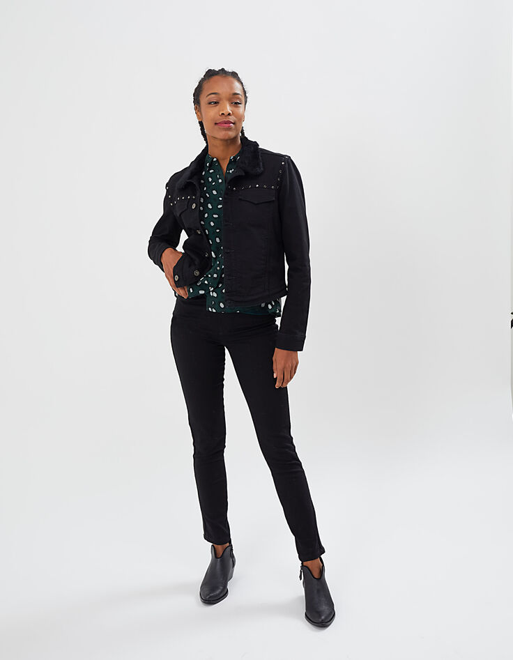 Chemise vert pinegreen imprimé léopard I.Code-6