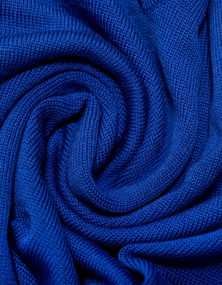 Pull bleu tricot fin I.Code-8