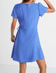 Robe cache-cœur blue flash I.Code-4