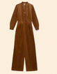 I.Code camel corduroy jumpsuit-6