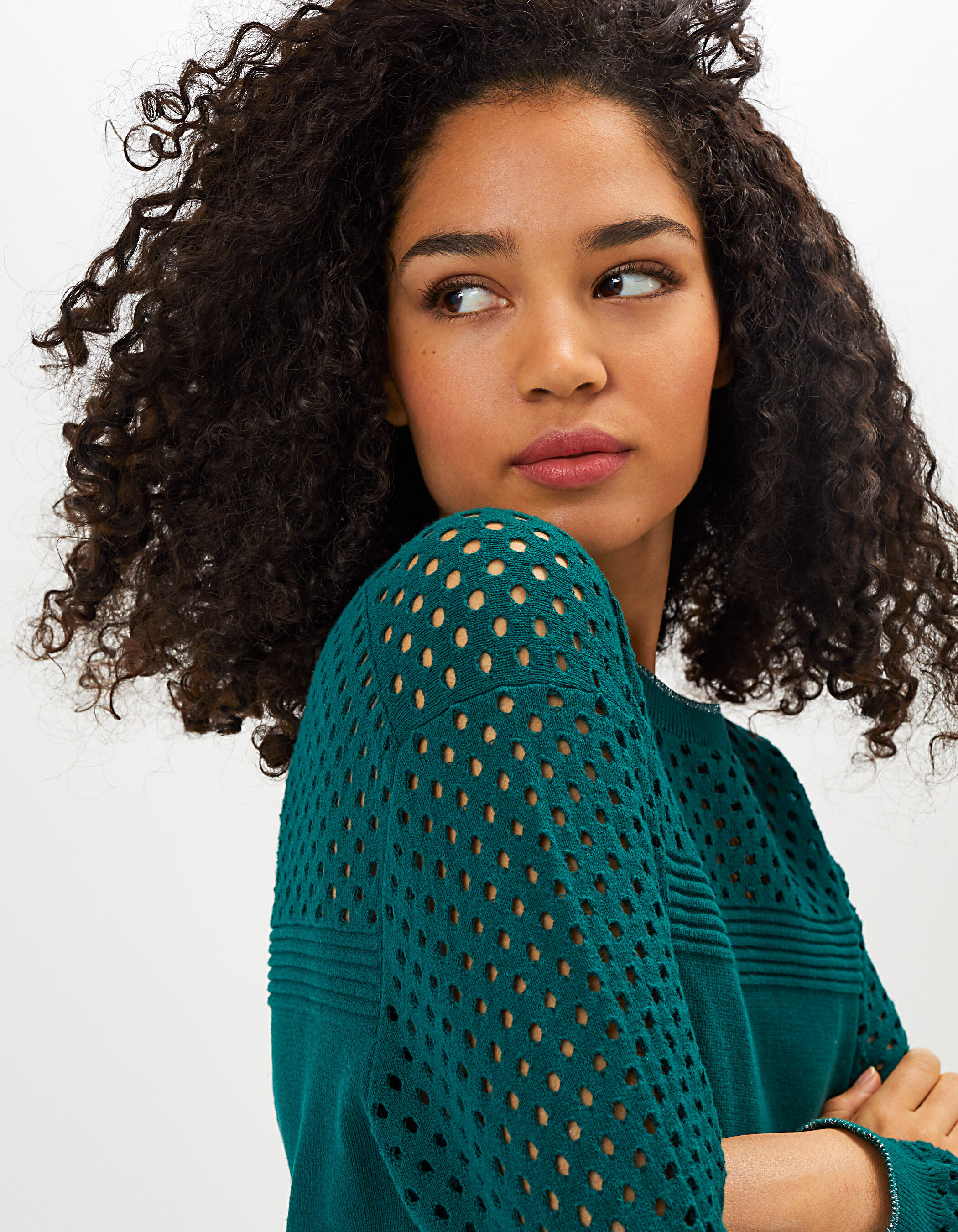 Pull emeraude sale