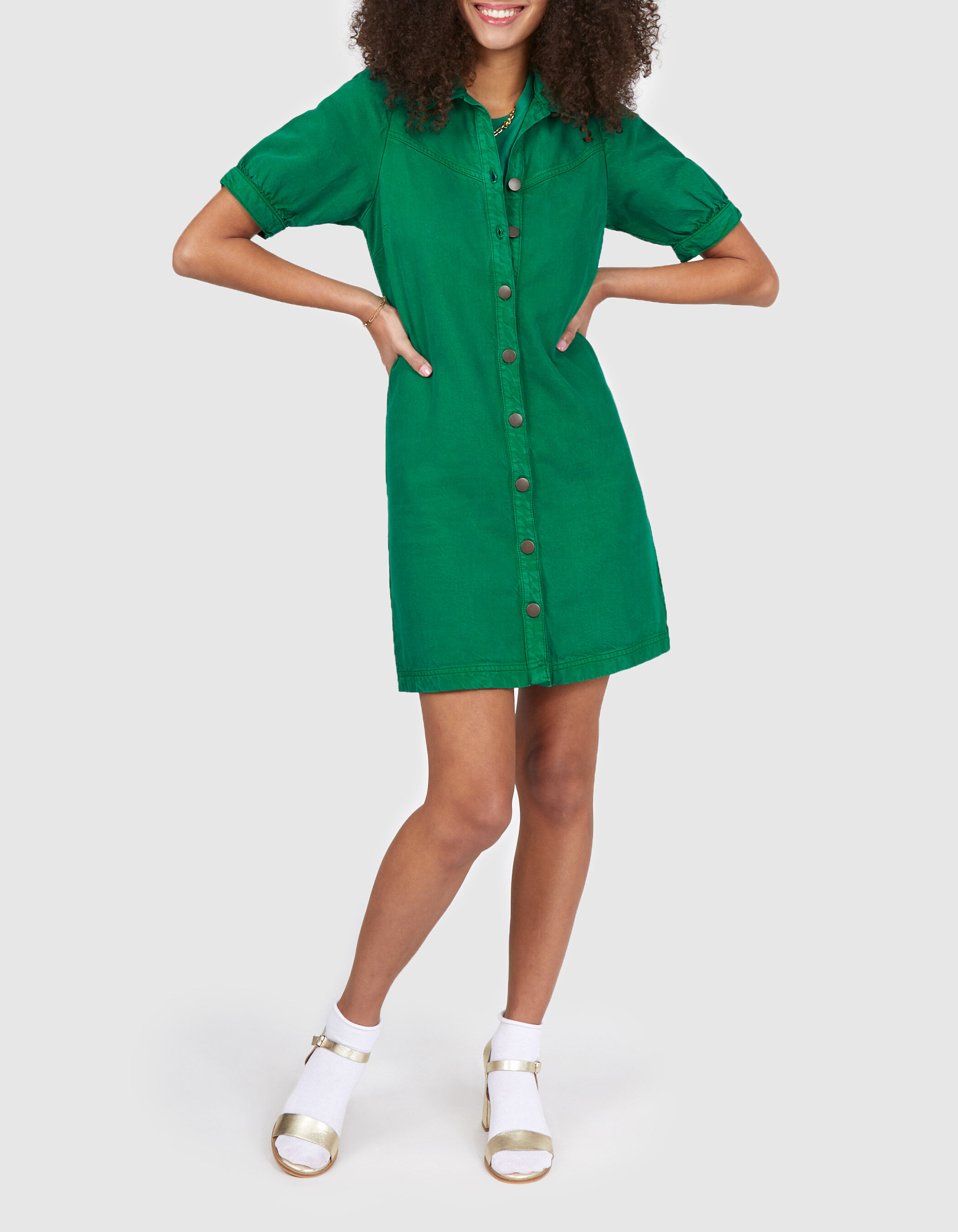Robe i code verte outlet