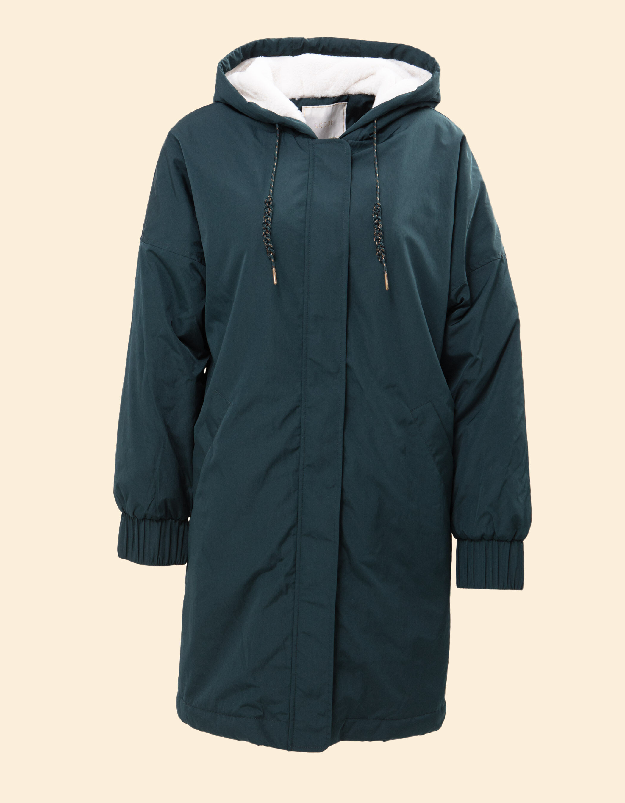 Parka verte on sale