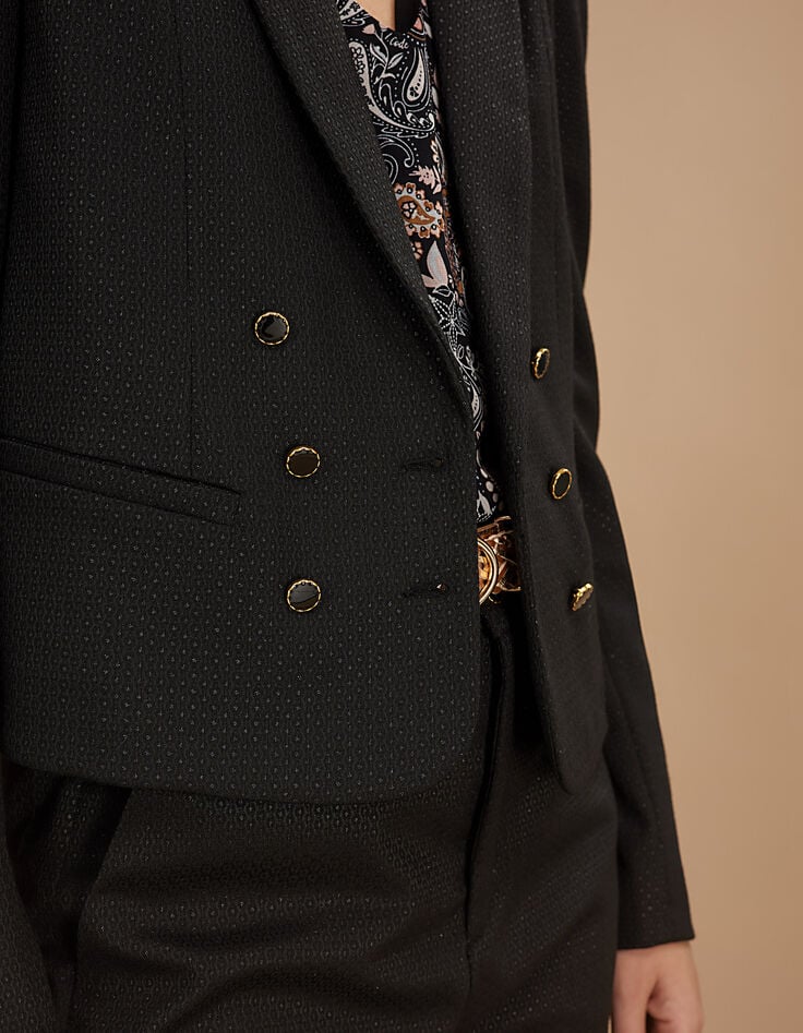 I.Code black short suit jacket-5 I.Code black short suit jacket-5