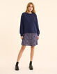 Robe marine imprimé floral rock I.Code-4