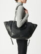 Tasche 1440 schwarz Leder Gr&ouml;&szlig;e L Damen-6