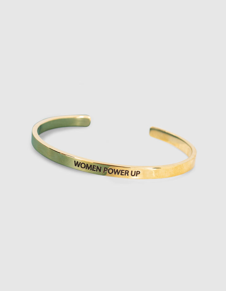 Armreif mit graviertem Schriftzug Bangle up x I.Code-2
