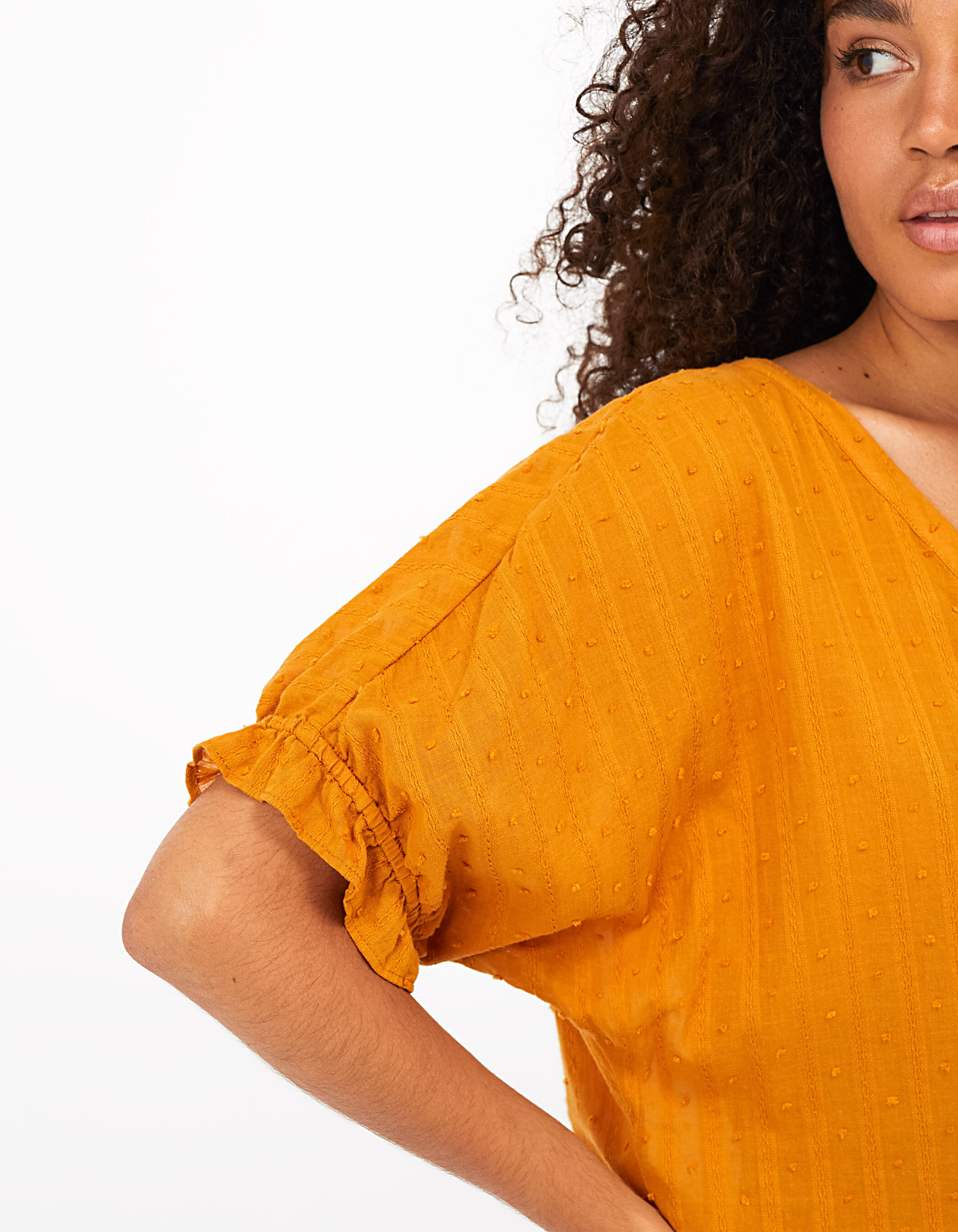 Mustard yellow lace top discount