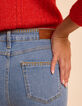 I.Code blue straight jeans with seam details-9