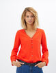 Klaproosrode blouse kantafwerking I.Code-3