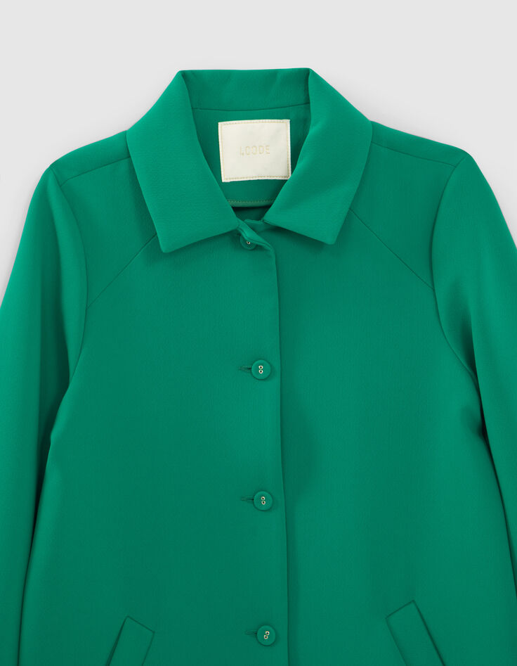 Groene jas niet-gevoerd I.Code-2 Groene jas niet-gevoerd I.Code-2