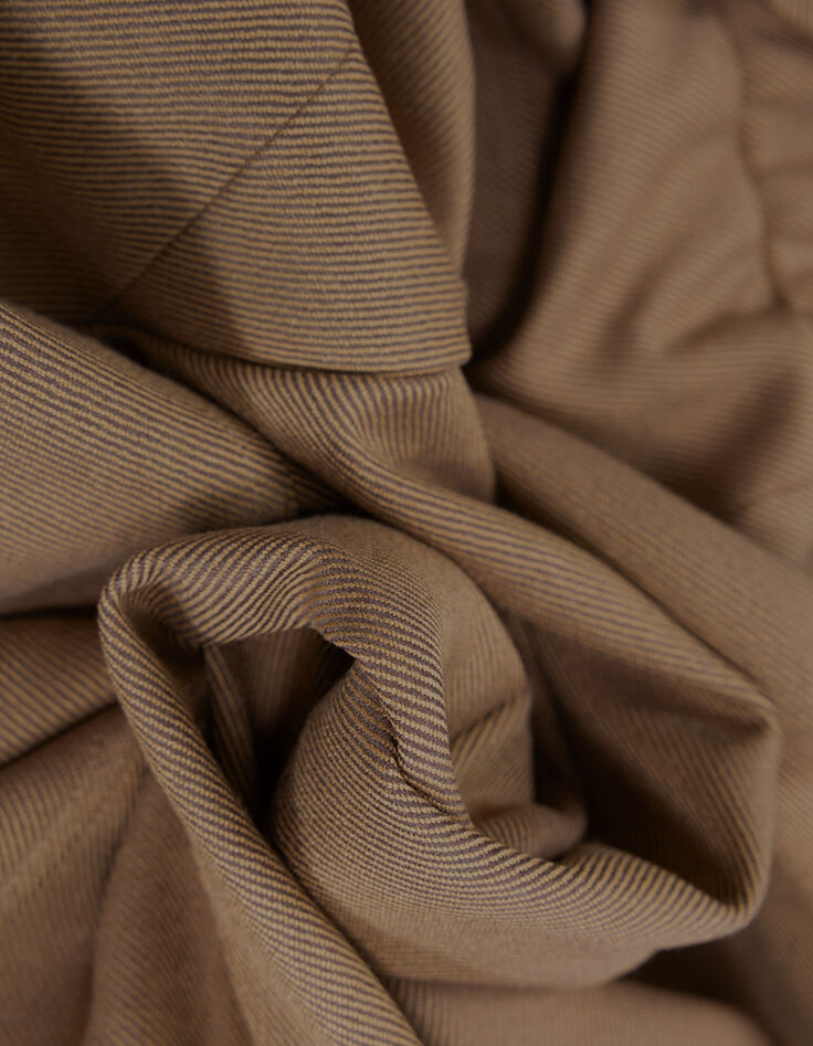 Cazadora beige bolsillos parche I.Code-8