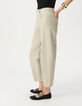 Beige Gabrielle Balloon-Jeans f&uuml;r Damen-4