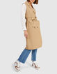 Trench beige mangas extraíbles I.Code-4