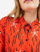 Camisa llama estampado cebra estrellado I.Code-4