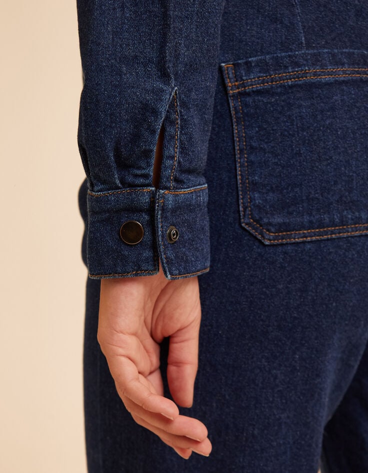 I.Code blue denim jumpsuit-6 I.Code blue denim jumpsuit-6