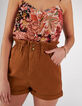I.Code tea rose floral patchwork print lingerie top-5