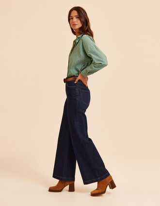 Authentiek blauwe wideleg jeans I.Code ALICIA