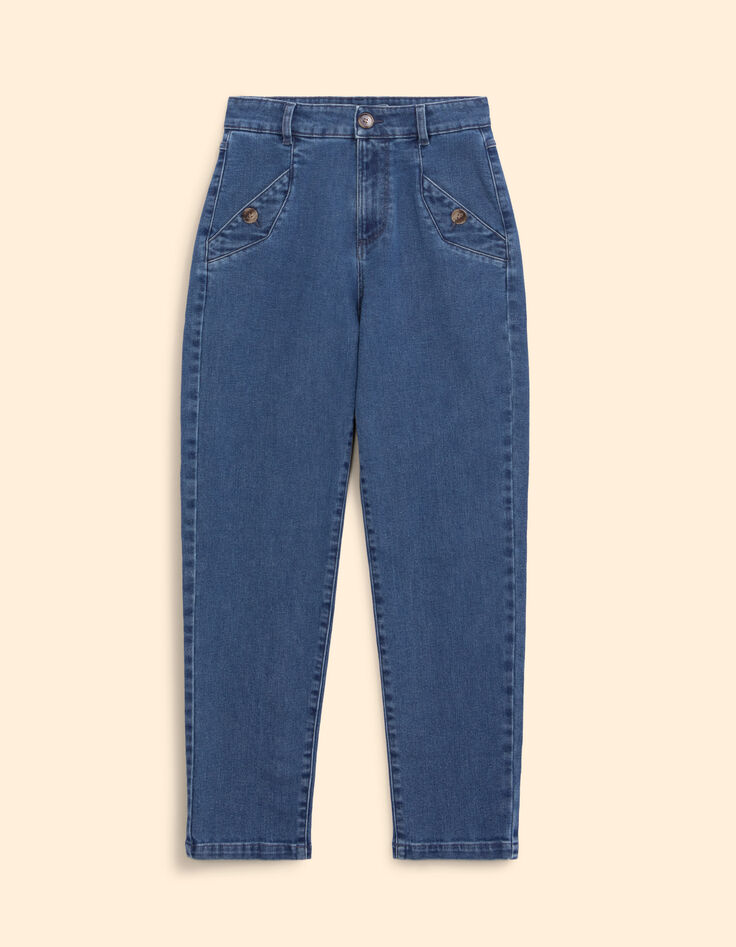 Jean slouchy bleu authentique I.Code-6