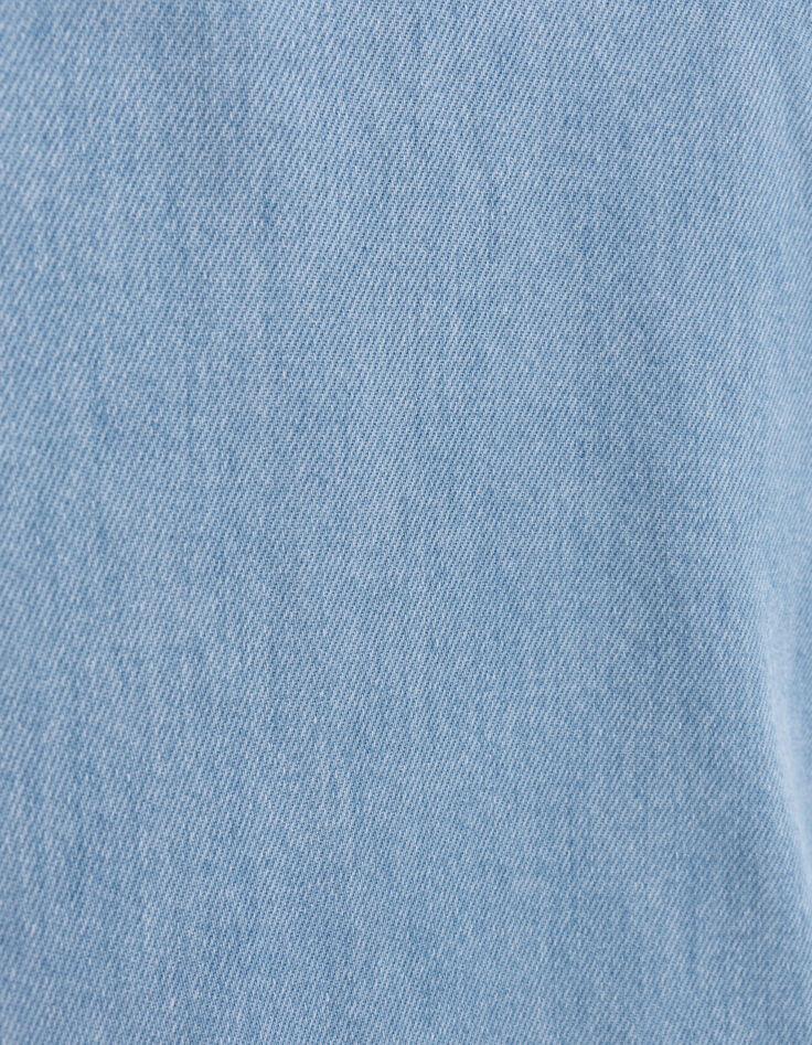 Top en jean bleu esprit vareuse I.Code-8
