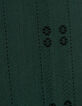 Blouse vert nuit brod&eacute;e I.Code-8