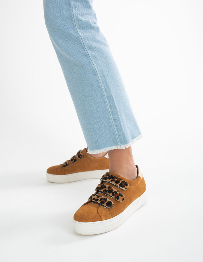 I.Code blue cropped jeans with frayed cuffs - I.CODE