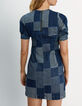 Vestido vaquero azul patchwork I.Code-2