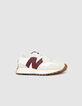 Bordeauxfarbene Sneakers NEW BALANCE 327 Damen-2
