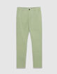 Gr&uuml;ne Slim-Fit-Chinohose f&uuml;r Herren-6