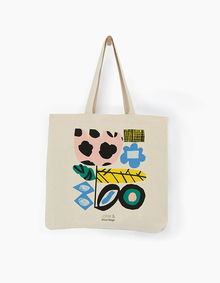 Tote bag estampado I.Code-1