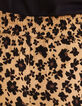 Beige broek bloemen-luipaardprint I.Code-7